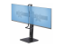 Startech Crossbar Dual Monitor Desk Stand, Double 27inch Screens/VESA - Right-angle