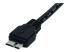 StarTech 0.5m (1.5ft) Black SuperSpeed USB 3.0 Cable A to Micro B - Right-angle