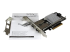 StarTech.com 10G Network Card - Left-angle