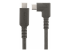 StarTech.com 3ft (1m) Rugged Right Angle USB-C Cable, USB 10 Gbps, USB C to C Data Transfer Cable, 4K 60Hz DP Alt Mode, 100W Power Delivery - Front