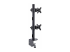 Startech Desk Mount For 2x Vertically Stacked Monitors, Dual 49", TAA - Left-angle