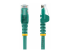 Startech 100ft CAT6 Cable, 10 Gigabit Snagless RJ45 650MHz 100W PoE Cat 6 Patch Cord, 10GbE UTP CAT6 Network Cable, Green CAT6 Ethernet Cable, Wiring is UL Certified/TIA - Front