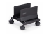 Startech Computer Tower Cart Rolling CPU Caddy w/ Wheels, Adjustable - Left-angle