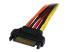 StarTech 6in Latching SATA Power Y Splitter Cable Adapter - Close up