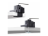 Startech Triple Monitor Desk Mount For Up To Three 27in Screens, VESA 75x75/100x100, Tool-Less Arm Adjustments, C-Clamp/Grommet Mount, Spring-Assisted Arms - Close up
