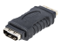 Startech HDMI to HDMI Adapter, High Speed HDMI to HDMI Connector, 4K 30Hz HDMI to HDMI Coupler, HDMI to HDMI Converter - Left-angle