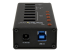 Startech 7 Port USB 3.0 Charging Hub - Back