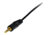Startech 3 ft Stereo Audio Cable - Right-angle