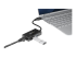 Startech 2 Port USB 3.0 Hub with Ethernet - Left-angle