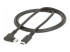 StarTech.com 3ft (1m) Rugged Right Angle USB-C Cable, USB 10 Gbps, USB C to C Data Transfer Cable, 4K 60Hz DP Alt Mode, 100W Power Delivery - Right-angle