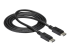 StarTech 15 ft Long DisplayPort 1.2 Cable with Latches - Left-angle
