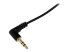 Startech 1 ft. (0.3 m) Right Angle 3.5 mm Audio Cable - Close up