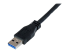 StarTech 1m 3 ft Certified SuperSpeed USB 3.0 A to Micro B Cable Cord - Close up