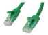 Startech 75ft CAT6 Ethernet Cable, 10 Gigabit Snagless RJ45 650MHz 100W PoE Patch Cord, CAT 6 10GbE UTP Network Cable w/Strain Relief, Green, Wiring is UL Certified/TIA - Right-angle