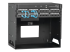 Startech 8U Open Frame Wall Mount Network Rack w/ Built in Shelf - Left-angle