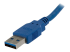 StarTech 1m Blue SuperSpeed USB 3.0 Extension Cable A to A - Close up