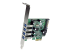 Startech 4-Port PCI Express SuperSpeed USB 3.0 Controller Card with UASP - Left-angle
