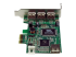 Startech 4 Port PCI Express Low Profile High Speed USB Card - Right side