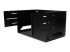 Startech 4U Open Frame Wall Mount Network Rack w/ Built in Shelf - Right-angle