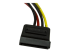 StarTech 6in 4 Pin LP4 to SATA Power Cable Adapter - Close up